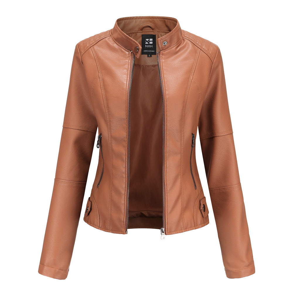 Vestes en Cuir Femme