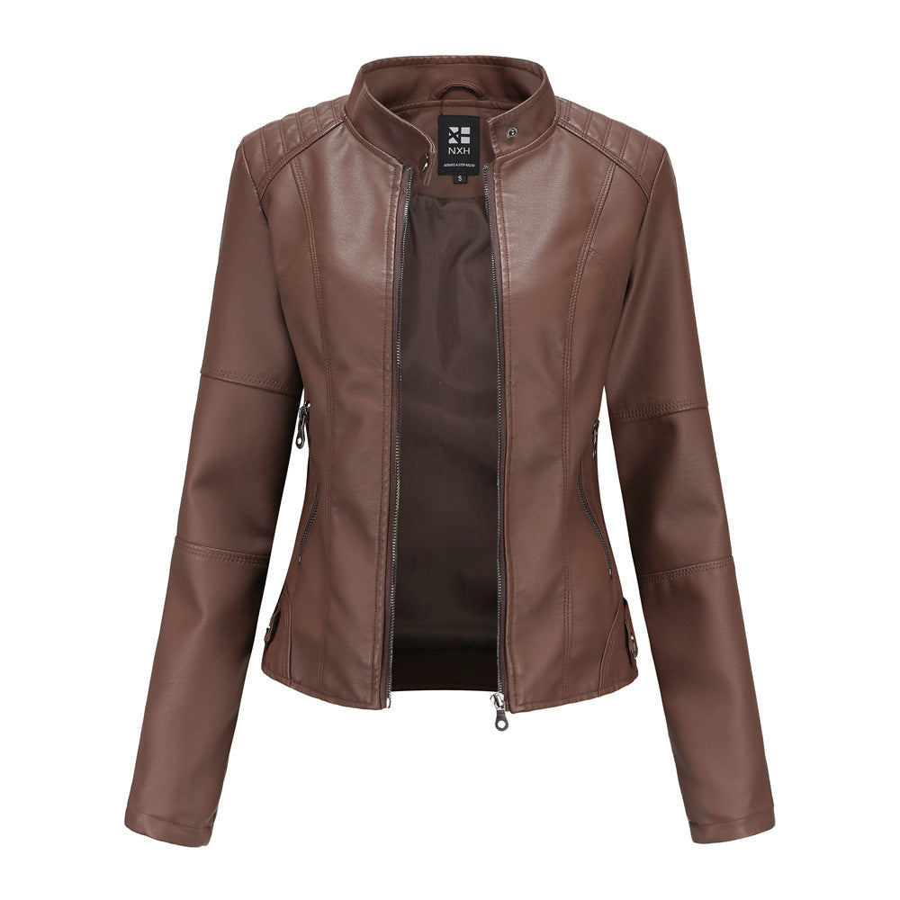 Vestes en Cuir Femme