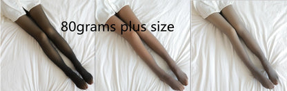 Collants Thermiques Doublés en Polaire