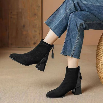 Boots Chunky Heel