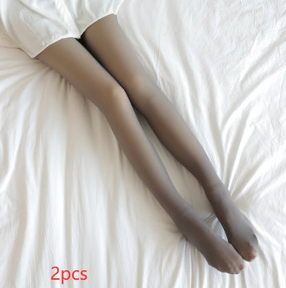 Collants Thermiques Doublés en Polaire