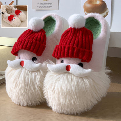 Chaussons Mignons de Noël Père Noël