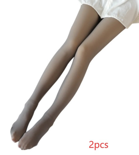 Collants Thermiques Doublés en Polaire