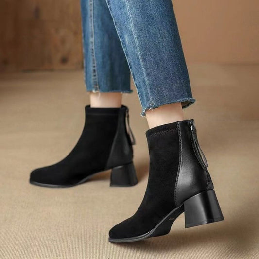 Boots Chunky Heel