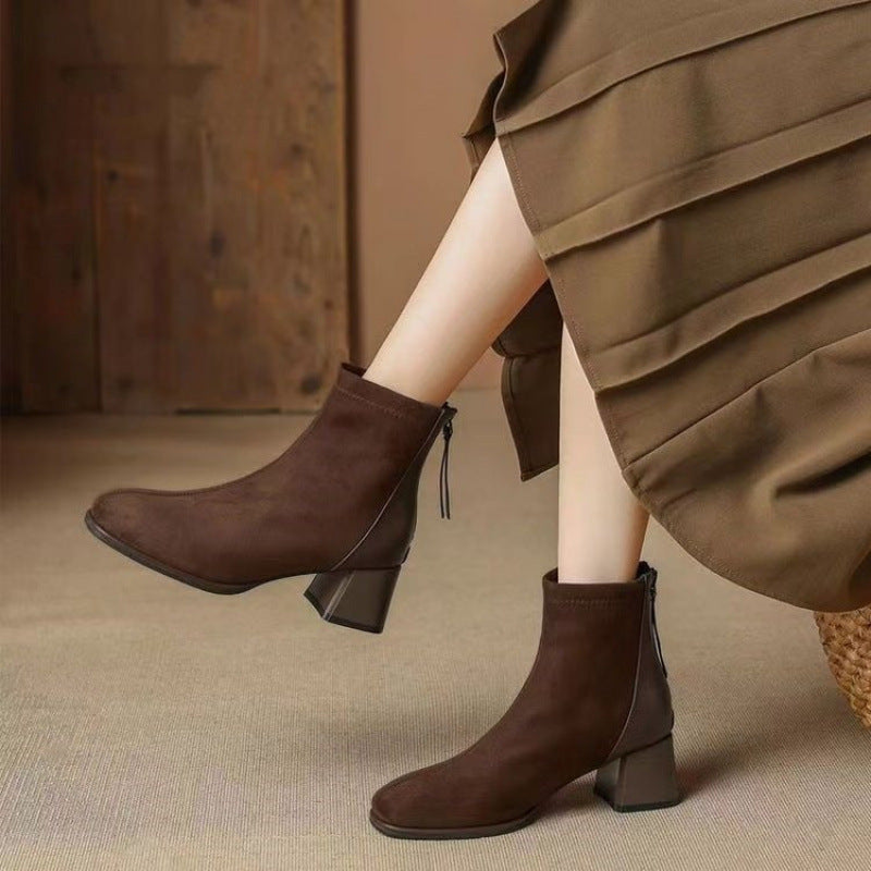 Boots Chunky Heel